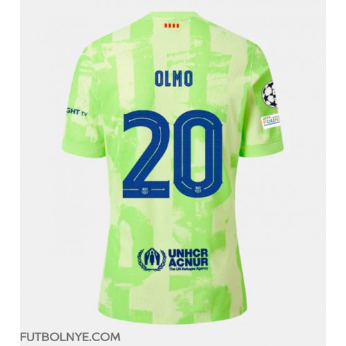 Camiseta Barcelona Dani Olmo #20 Tercera Equipación 2024-25 manga corta